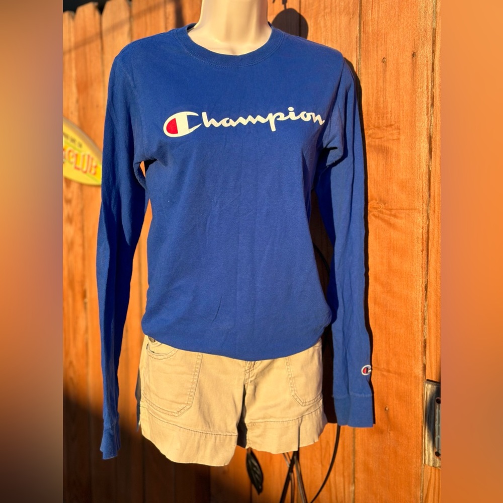 Blue Champions Long Sleeve Sz XS